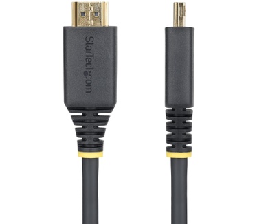 Startech.com 1m High Speed HDMI Kabel met Grip Connectors, 4K 60Hz/1440p 144Hz, HDR10/HDCP 2.2/ARC, 18Gbps, UHD HDMI Kabel voor TV/Monitor/Display, TPE Mantel