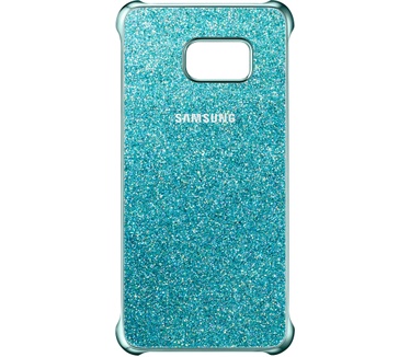 Samsung Galaxy S6 edge Plus Glitter Cover Blauw