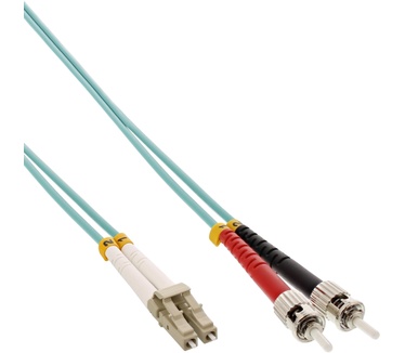 InLine LC/ST, 25 m Blauw