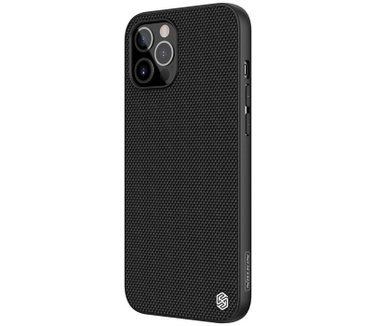 Nillkin Textured Hard Case Apple iPhone 12 Pro Max (6.7") - Zwart Zwart