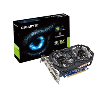 Gigabyte GeForce GTX 750 Ti (GV-N75TOC-2GI)