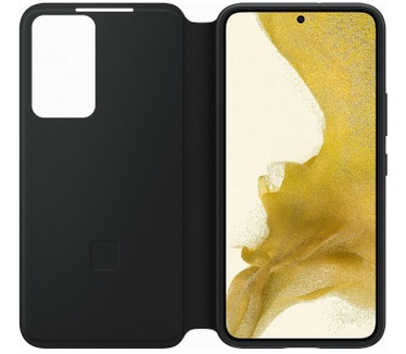 Samsung Galaxy S22+ - Smart Clear-View Cover EF-ZS906CB - Zwart Zwart