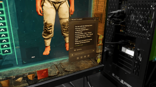 Nvidia Project G-Assist-demo Computex 2024