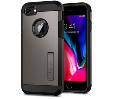 Spigen Apple iPhone 8 Hoesje Tough Armor 2 Grijs