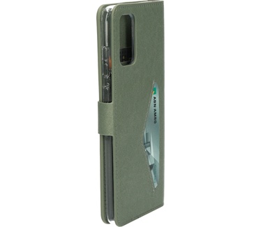 Mobiparts Classic Wallet Case Samsung Galaxy S20 Plus Stone Green