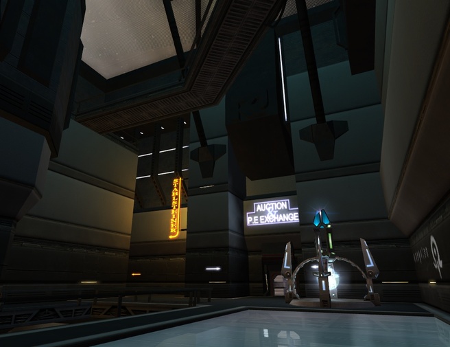 Crystal Palace ruimtestation in Entropia Universe