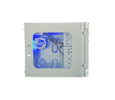 Apevia X-Cruiser (ATX, Geen PSU, Zilver, Window)