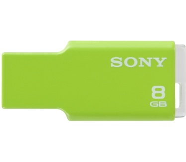 Sony Micro Vault Style 8GB Groen