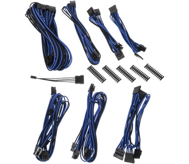 BitFenix Alchemy 2.0 PSU Cable Kit BQT-Series SP10 (Zwart/Blauw)