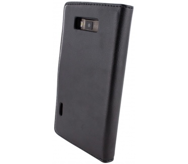 Mobiparts Mobiparts Classic Wallet Case LG Optimus L7 Black