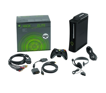 Microsoft Xbox 360 Elite 120GB & Resident Evil 5 Zwart