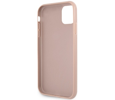 Guess 4G Metal Logo Back Case - Apple iPhone 11 (6.1") - Roze Roze