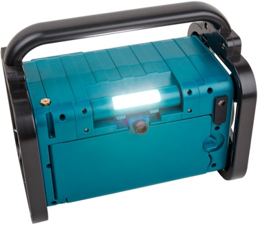 Medion LIFE E66045 Bluetooth outdoor bouwradio | DAB+/PLL-UKW-radio | Dot Matrix LC-display | Bluetooth 5.0 | spatwaterdicht (IP44) | robuuste behuizing | LED-werklamp | 50 W max. uitgangsvermogen muziek