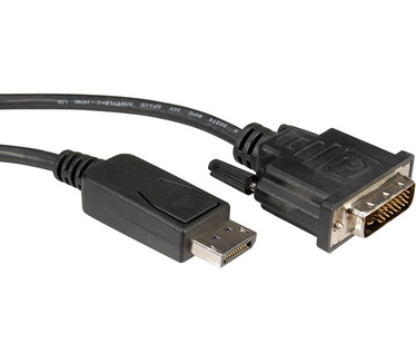 Roline DisplayPort Kabel DP Male - DVI Male (24+1) 1,0m