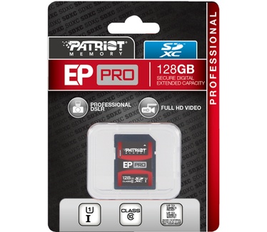 Patriot Memory SDXC Class 10 UHS-I 128GB