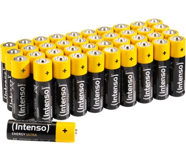 Intenso 7501520 - Energy Ultra Alkaline Batterie AA Mignon 40er-Pack - Batterie