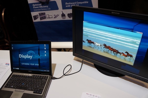 Usb laptop monitor DisplayLink
