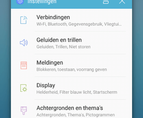 Screenshot Samsung Galaxy J5 (2017)