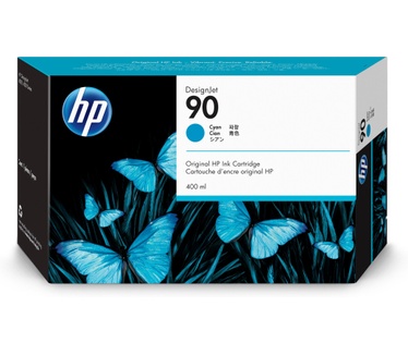 HP 90 400-ml Cyan Ink Cartridge