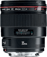 Canon EF 35mm f/1.4L USM + EF 24mm f/1.4L USM