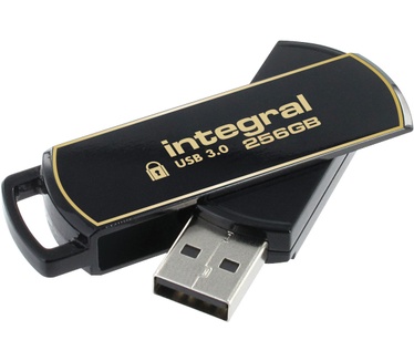Integral Secure 360 Encrypted 256GB Zwart