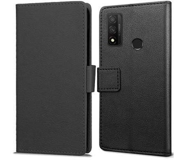 qMust Huawei P Smart 2020 Wallet Hoesje Zwart