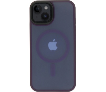 Mobiparts Hardcover Apple iPhone 14/13 Satin Purple (Magsafe Compatible)