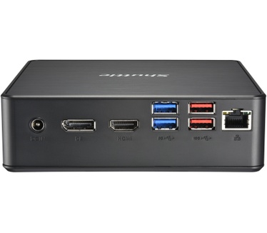 Shuttle Nano PC NC4010BAV2, Intel Celeron 7305, 8GB DDR4, 128GB M.2, 1x HDMI, 1x DP, 7x USB, 1x LAN, incl. VESA and stand
