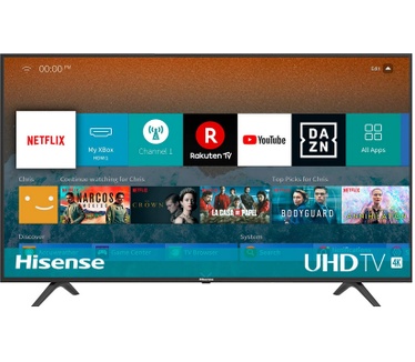 Hisense H55BE7000 Zwart (buitenlands model)