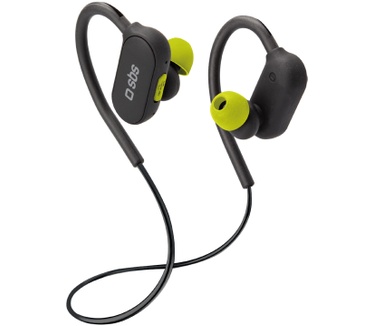 SBS Speed 2.0 Wireless In-Ear Sports Headphones (Groen, Zwart)