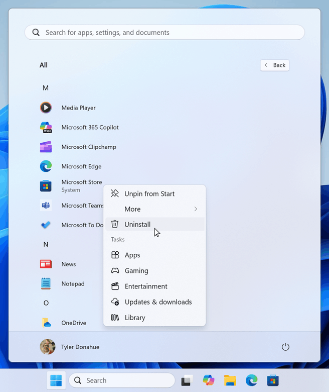 Microsoft Store verwijderen in Windows 11