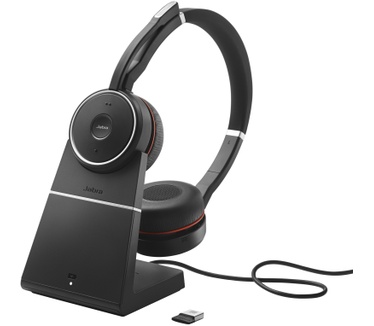 Jabra Evolve 75 (7599-848-199) (Rood, Zwart)