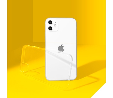 Accezz Clear Backcover iPhone Xr - Transparant