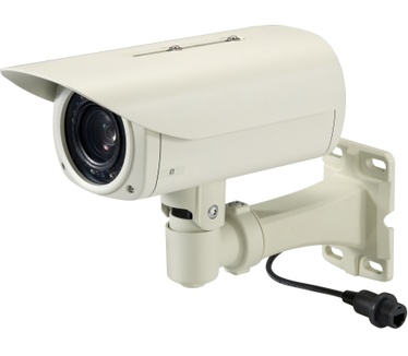 LevelOne Zoom Network Camera, 5-Megapixel, Outdoor, PoE 802.3af, Day & Night, IR LEDs, 12x, WDR