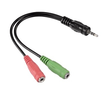 Hama 0.1v 3.5mm jack M/F