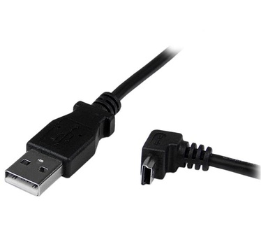 Startech.com 2 m mini USB-kabel A-naar-mini-B met neerwaartse hoek