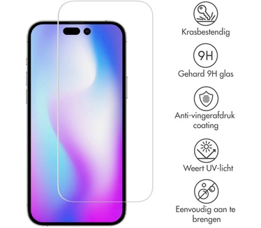 Selencia Gehard Glas Screenprotector iPhone 14 Pro