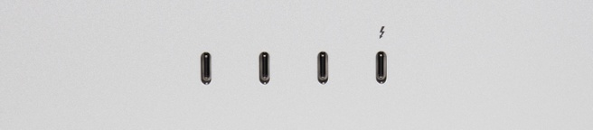 Apple Studio Display - Aansluitingen