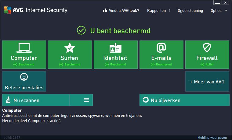 Software-update: AVG Anti-Virus 2013.2667 - Computer ...