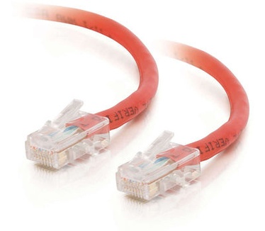 CablesToGo Cat5E Assembled UTP Patch Cable Red 0.5m