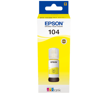 Epson 104 EcoTank Yellow ink bottle (WE) (C13T00P440)