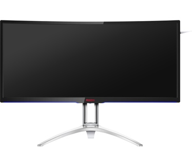 AOC AG352QCX Zilver, Zwart