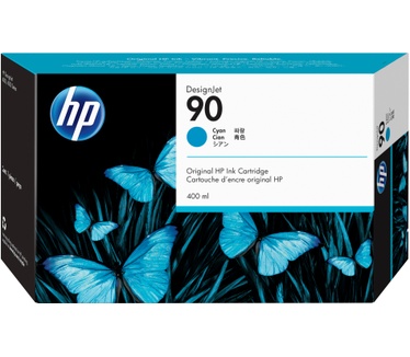 HP 90 400-ml Cyan Ink Cartridge