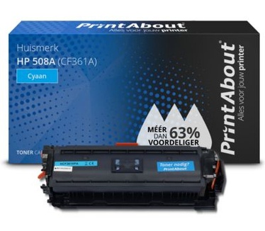 PrintAbout Huismerk HP 508A (CF361A) Toner Cyaan