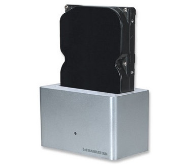 IC Intracom eSATA Quick Dock Zilver