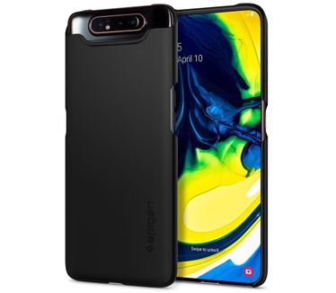 Spigen Spigen Thin Fit Case Black Samsung Galaxy A80