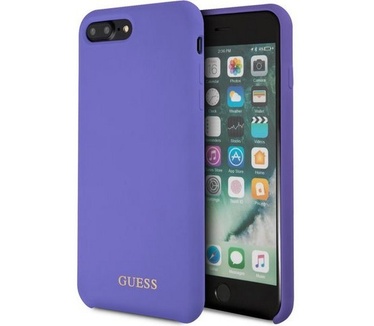 Guess Silicone HardCase voor Apple iPhone 7/8 Plus (5.5") - Paars  Paars