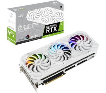 ASUS ROG Strix GeForce RTX 3070 V2 OC White Edition met LHR