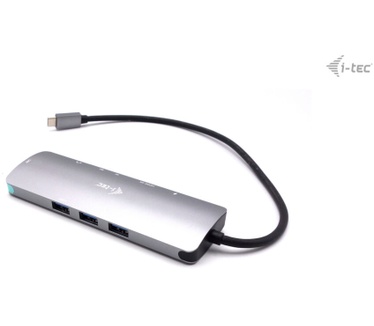 i-tec USB-C Metal Nano Docking Station 4K HDMI LAN + Power Delivery 100W