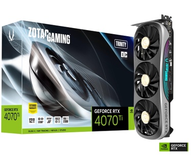 Zotac Gaming GeForce RTX 4070 Ti Trinity OC
